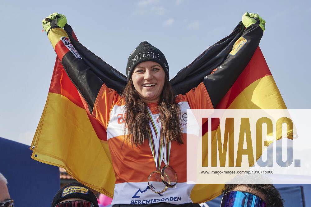 KW11 Berchtesgaden, Deutschland 19. März 2022: FIS Snowboard Weltcup Finale - 2021 2022 - Parallel Slalom - Berchtesgaden - 19.03.2022 Ramona Hofmeister (GER) Gesamtweltcupsiegerin Bischofswiesen Götschen Bayern