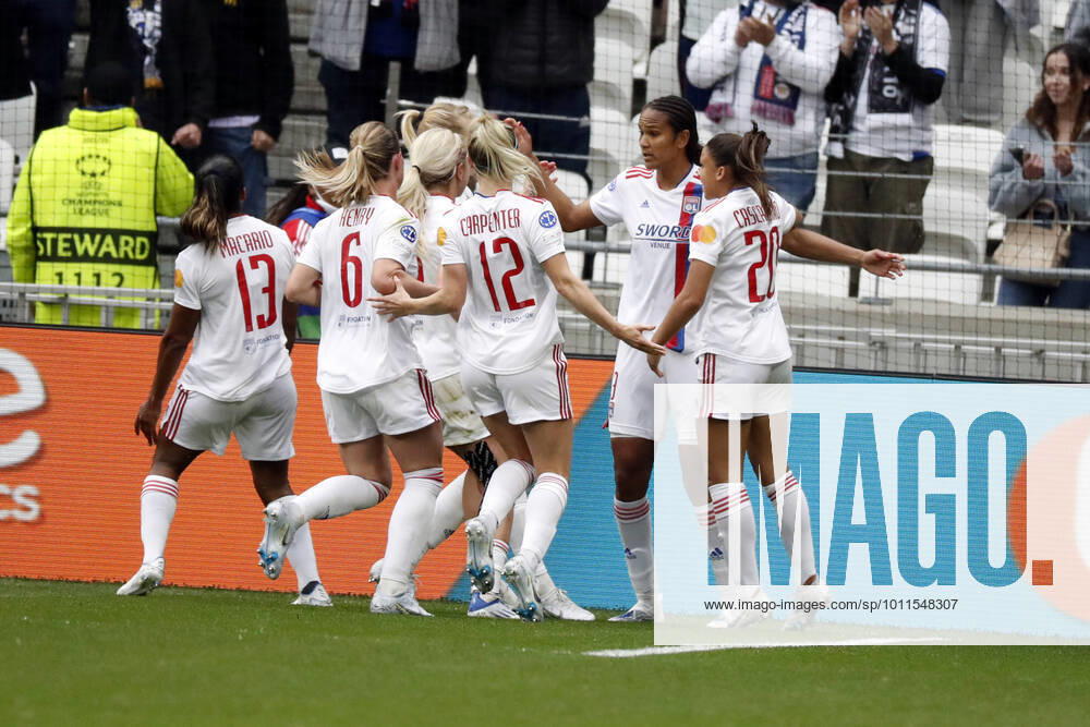 Renard wendie OL FOOTBALL : Olympique Lyonnais (OL) vs Paris Saint Germain (PSG) - femmes - seniors - Champions league 2022 2023 - demi finale - Lyon - 24 04 2022 StephanePillaud Panoramic