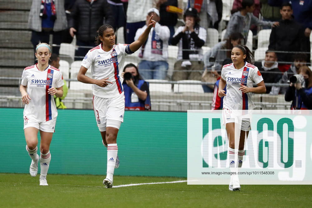 Renard wendie OL FOOTBALL : Olympique Lyonnais (OL) vs Paris Saint Germain (PSG) - femmes - seniors - Champions league 2022 2023 - demi finale - Lyon - 24 04 2022 StephanePillaud Panoramic