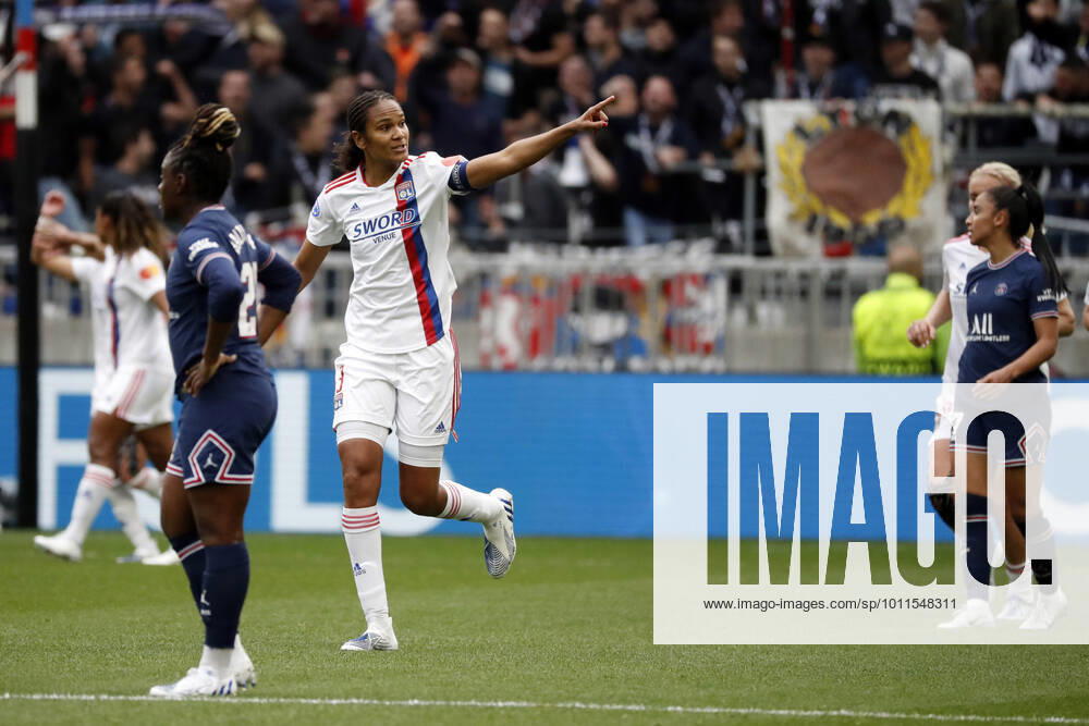 Renard wendie OL FOOTBALL : Olympique Lyonnais (OL) vs Paris Saint Germain (PSG) - femmes - seniors - Champions league 2022 2023 - demi finale - Lyon - 24 04 2022 StephanePillaud Panoramic