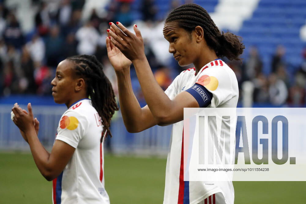 Renard wendie OL FOOTBALL : Olympique Lyonnais (OL) vs Paris Saint Germain (PSG) - femmes - seniors - Champions league 2022 2023 - demi finale - Lyon - 24 04 2022 StephanePillaud Panoramic