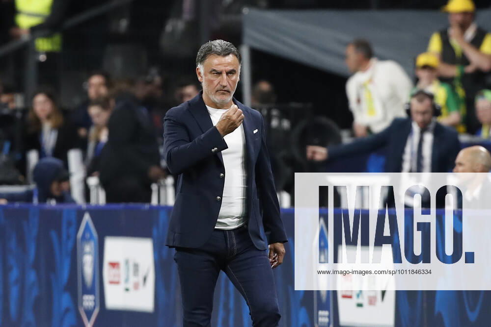 Christophe Galtier - Entraineur (Nice) FOOTBALL : Nice Vs Nantes - Coupe de France - Finale - 07 05 2022 MichaelBaucher Panoramic