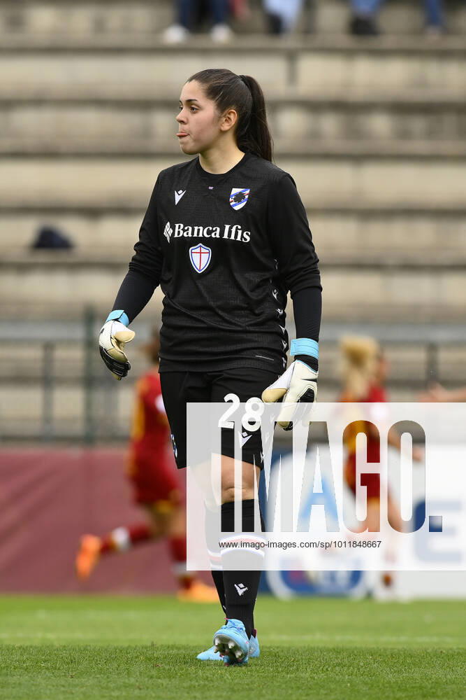 AS Roma v UC Sampdoria - Serie A Women Isabel Rocio Ortiz of U.C Sampdoria during the 21th day of the Serie A Championship between A.S. Roma Women and U.C. Sampdoria at the stadio Tre Fontane on 7th of May, 2022 in Rome, Italy. Rome Italy