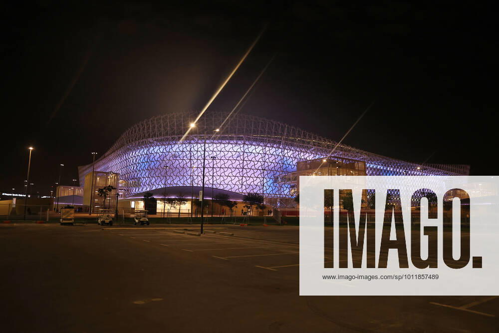 Vorschau zur Fussball Weltmeisterschaft 2022 in Katar, VAE. Al Rayyan, Qatar, das FIFA-WM-Stadion: Ahmed bin Ali Stadion, während des FIFA Arab Cup Qatar in Al Rayyan, Qatar.