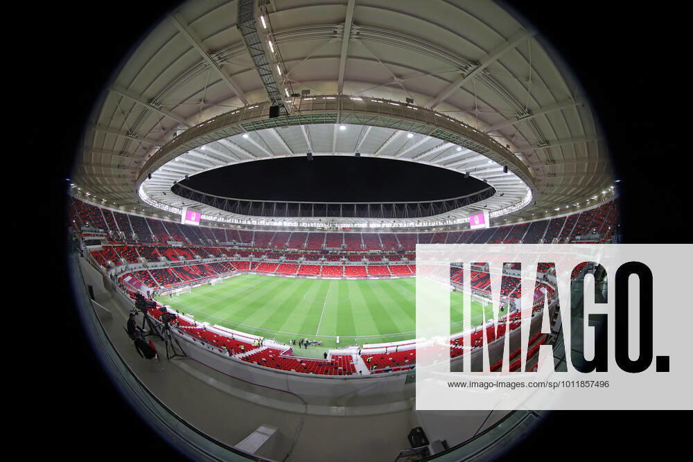 Vorschau zur Fussball Weltmeisterschaft 2022 in Katar, VAE. Al Rayyan, Qatar, das FIFA-WM-Stadion: Ahmed bin Ali Stadion, während des FIFA Arab Cup Qatar in Al Rayyan, Qatar.