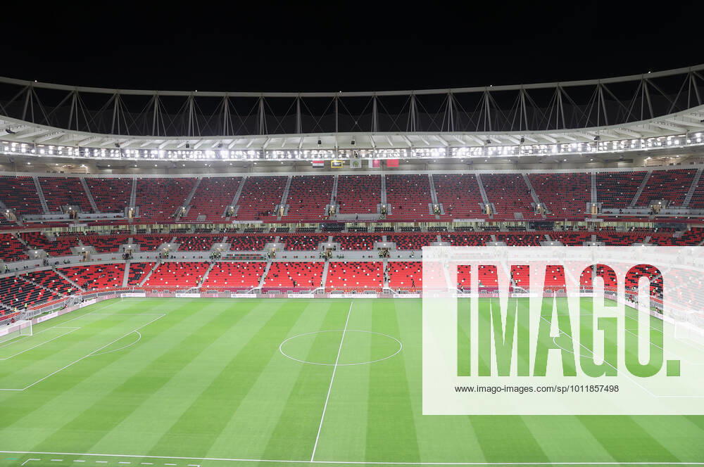 Vorschau zur Fussball Weltmeisterschaft 2022 in Katar, VAE. Al Rayyan, Qatar, das FIFA-WM-Stadion: Ahmed bin Ali Stadion, während des FIFA Arab Cup Qatar in Al Rayyan, Qatar.