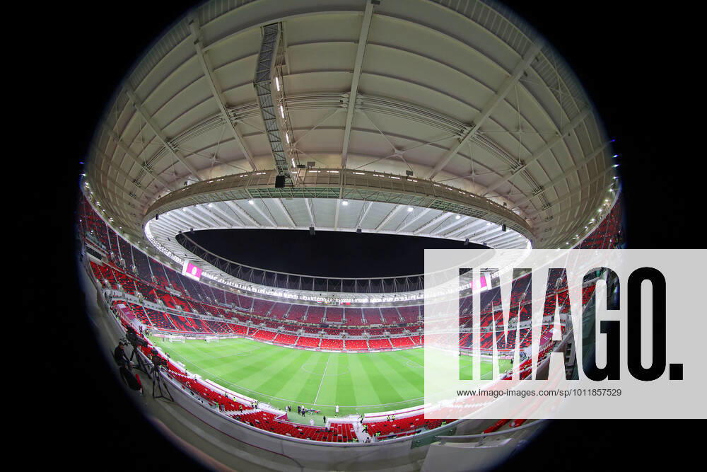 Vorschau zur Fussball Weltmeisterschaft 2022 in Katar, VAE. Al Rayyan, Qatar, das FIFA-WM-Stadion: Ahmed bin Ali Stadion, während des FIFA Arab Cup Qatar in Al Rayyan, Qatar.