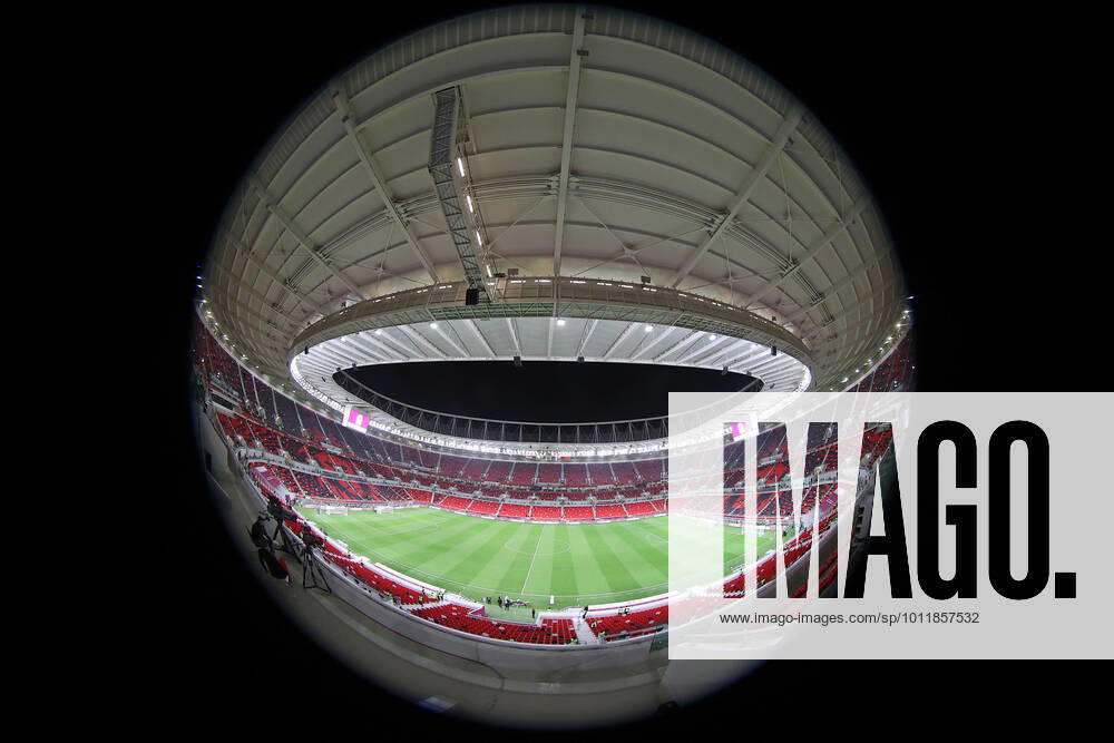 Vorschau zur Fussball Weltmeisterschaft 2022 in Katar, VAE. Al Rayyan, Qatar, das FIFA-WM-Stadion: Ahmed bin Ali Stadion, während des FIFA Arab Cup Qatar in Al Rayyan, Qatar.