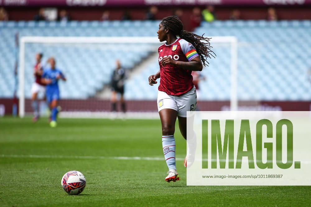 Birmingham, England, May 8th 2022: Anita Asante (6 Aston Villa) during the Womens Barclays FA WSL game between Aston Villa and Birmingham City at Villa Park in Birmingham. Orlagh Malone Gardner SPP Aston Villa v Birmingham City - Womens Barclays FA WSL - Villa Park