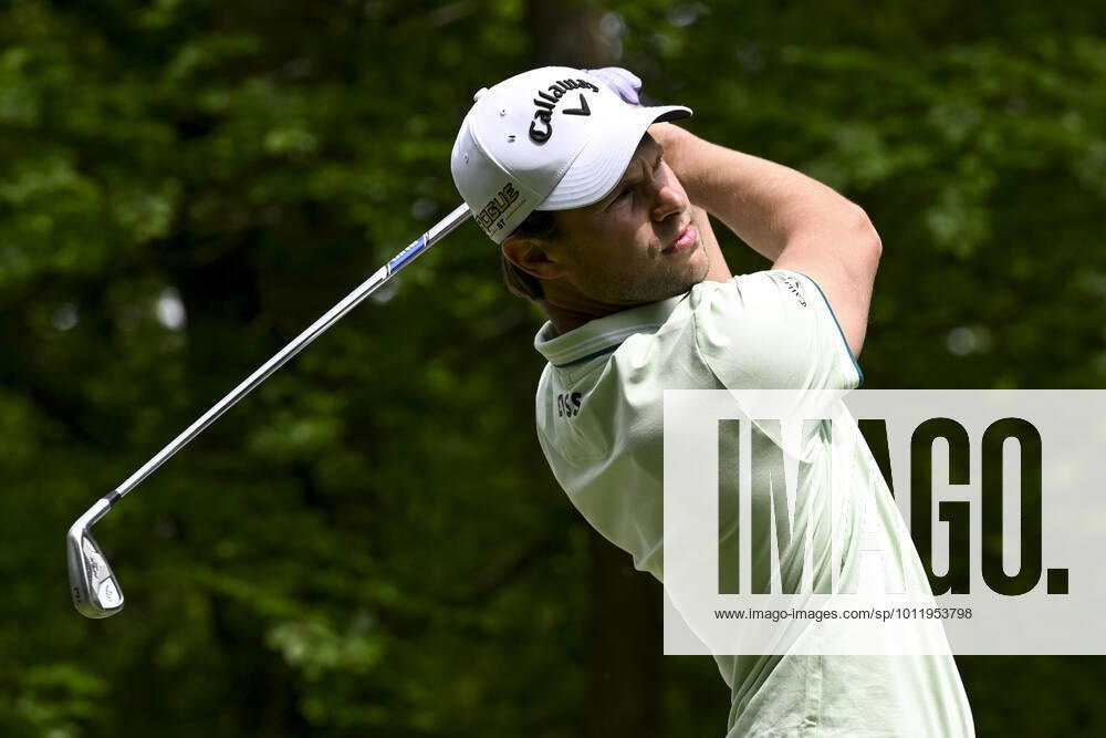 Belgian Thomas Detry pictured during the first round of the Soudal Open golf tournament, in Schilde, Thursday 12 May 2022. The Soudal Open, a tournament of the DP World Tour, takes place in Belgium from 12 to 15 May. DIRKxWAEM x34857866x