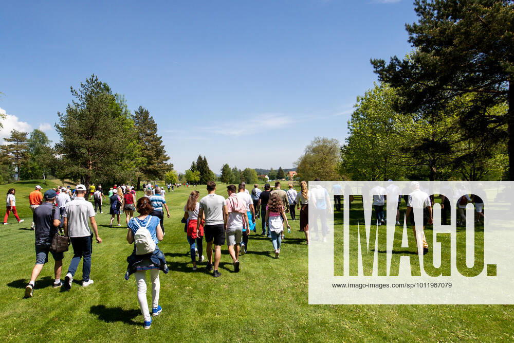 GOLF - Goesser Open 2022 MARIA LANKOWITZ,AUSTRIA,14.MAY.22 - GOLF - Alps Tour, Goesser Open, GC Erzherzog Johann. Image shows the fans and general view of course. GEPAxpictures Klansek