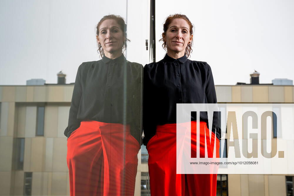 Lise Klaveness, president of the Norwegian Football Association (NFF), poses for a portrait on April 12, 2022 in Oslo. Photo: Vegard Grott BILDBYRAN kod VG VG0267 bbeng fotball fotboll football norge norway portrett porträtt portraits