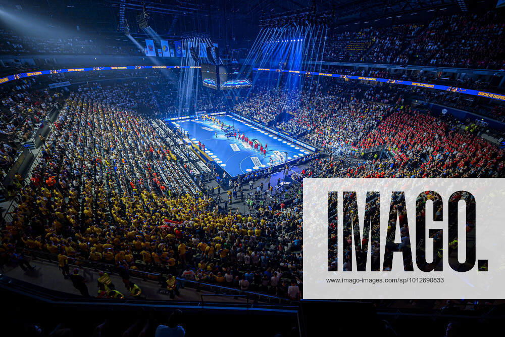 KW24 Koeln, Deutschland 18. Juni 2022: Handball EHF CL Final4 - 21 22 - Halbfinale - THW Kiel vs. Barca Übersicht Lanxess Arena Koeln Lanxess Arena Nordrhein-Westfalen Deutschland