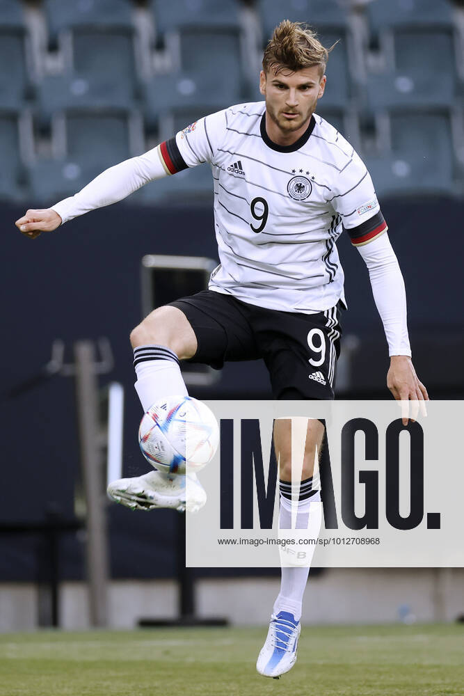 WERNER Timo Team Deutschland UEFA Nations League Saison 2022 Spiel Deutschland - Italien 5 : 2 in Moenchengladbach am 14.06. 2022 in Moenchengladbach REGULATIONS PROHIBIT ANY USE OF PHOTOGRAPHS as IMAGE SEQUENCES and or QUASI-VIDEO