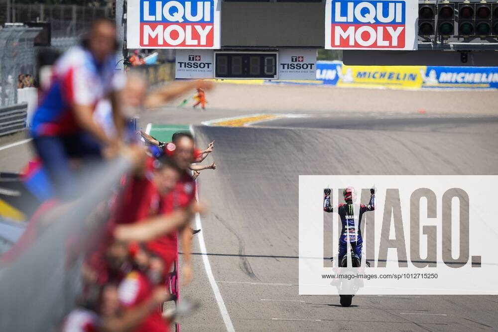 KW24 Races of MotoGP Liqui Moly Motorrad Grand Prix Deutschland at Sachsenring Circuit. June 19, 2022 In picture: Fabio Quartararo Carreras del Gran Premio Liqui Moly Motorrad de MotoGP de Alemania en el Circuito de Sachsenring, 19 de Junio de 2022 POOL MotoGP.com Cordon Press Images will be for editorial use only. Mandatory credit: MotoGP.com Cordon Press