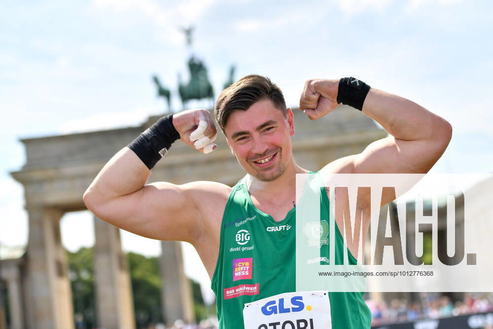 Leichtathletik Kugelstoßen Maenner, Deutsche Meisterschaften 2022, v.l. David Storl (SC DHfK Leipzig e.V.) Berlin