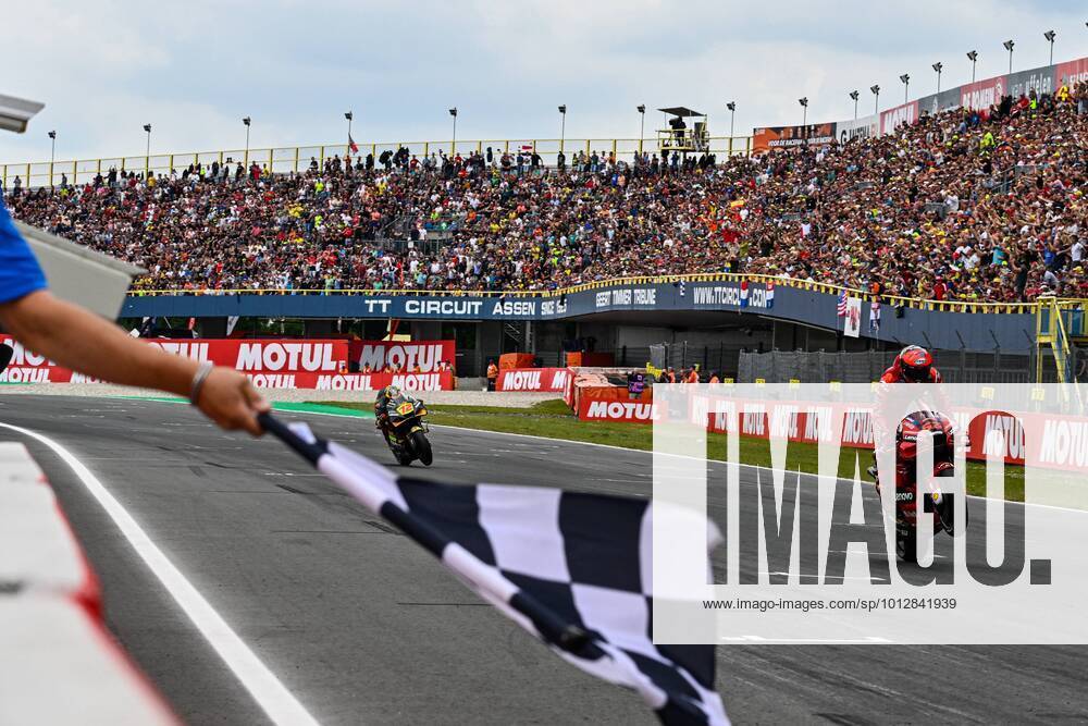KW25 Races of MotoGP Motul TT Grand Prix of Holland at Assen Circuit. June 26, 2022 In picture: Francesco Bagnaia Carreras del Gran Premio Motul TT de MotoGP de Holanda en el Circuito de Assen. 26 de Junio de 2022 POOL MotoGP.com Cordon Press Images will be for editorial use only. Mandatory credit: MotoGP.com Cordon Press