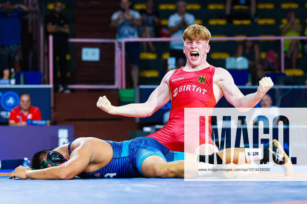 KW30 Wrestling U17, U 17 World Championships 92kg GR - Darius KIEFER (GER) df. Cody Lazo MERRILL (USA) Roma Italia