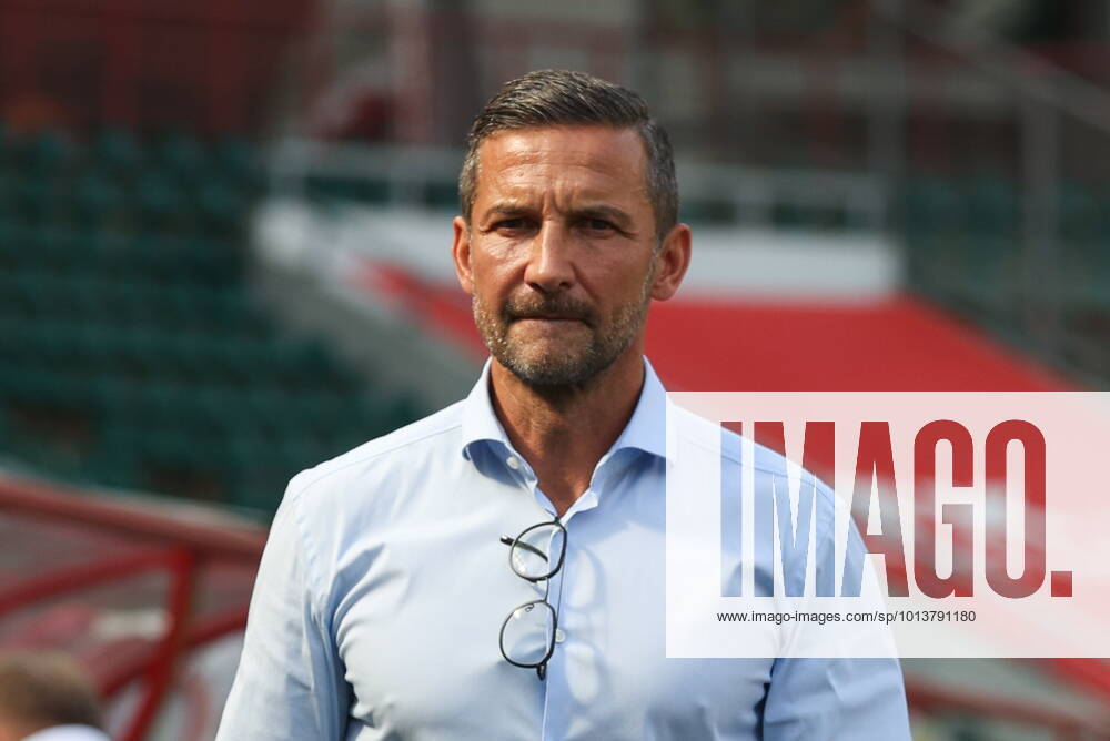 FC Lokomotiv Moscow s head coach Josef Zinnbauer is seen ahead of the 2022 2023 Russian Premier League Round 5 football match between FC Lokomotiv Moscow and FC Krylya Sovetov Samara at RZD Arena. Anton Novoderezhkin TASS TS13DD1A