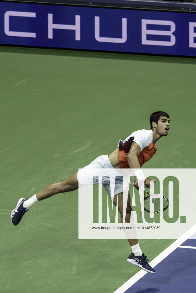 TENNIS 2022 US Open Men s Final Carlos Alcaraz (ESP) winner, competing in the men s final at the 2022 US Open. New Yrok Arthur Ashe Stadium at the Billi NY United States