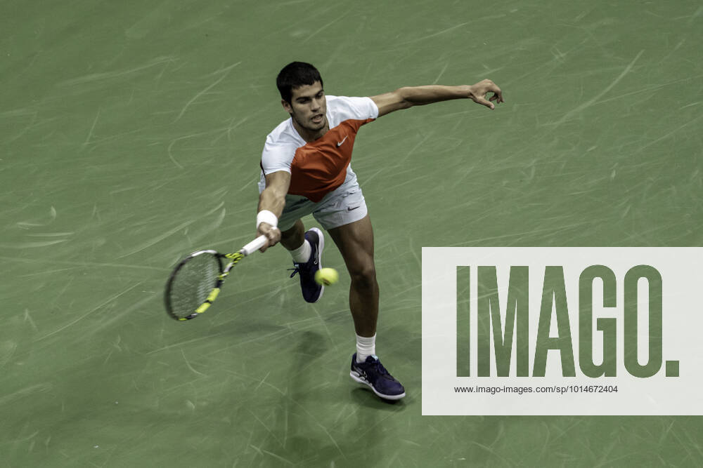 TENNIS 2022 US Open Men s Final Carlos Alcaraz (ESP) winner, competing in the men s final at the 2022 US Open. New Yrok Arthur Ashe Stadium at the Billi NY United States