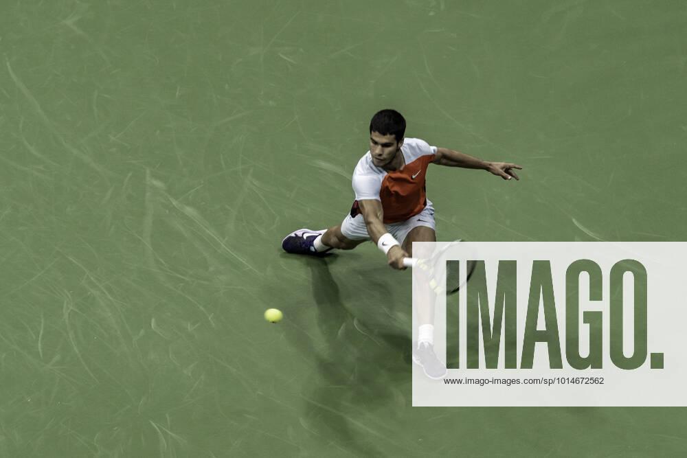 TENNIS 2022 US Open Men s Final Carlos Alcaraz (ESP) winner, competing in the men s final at the 2022 US Open. New Yrok Arthur Ashe Stadium at the Billi NY United States