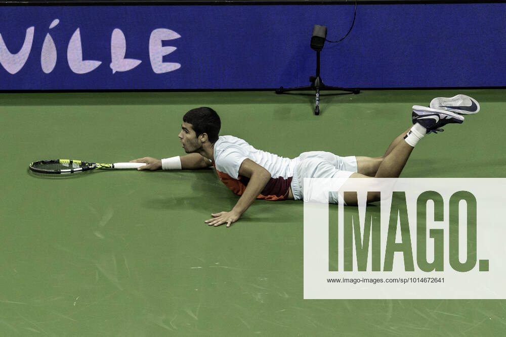 TENNIS 2022 US Open Men s Final Carlos Alcaraz (ESP) winner, competing in the men s final at the 2022 US Open. New Yrok Arthur Ashe Stadium at the Billi NY United States