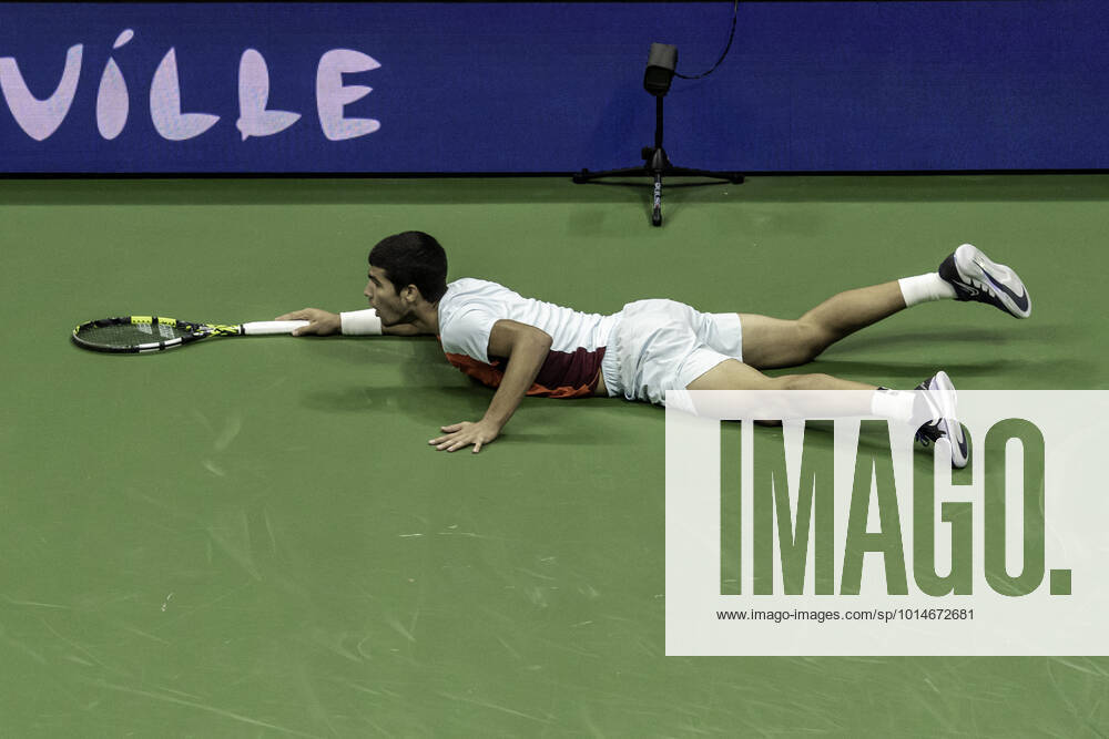 TENNIS 2022 US Open Men s Final Carlos Alcaraz (ESP) winner, competing in the men s final at the 2022 US Open. New Yrok Arthur Ashe Stadium at the Billi NY United States