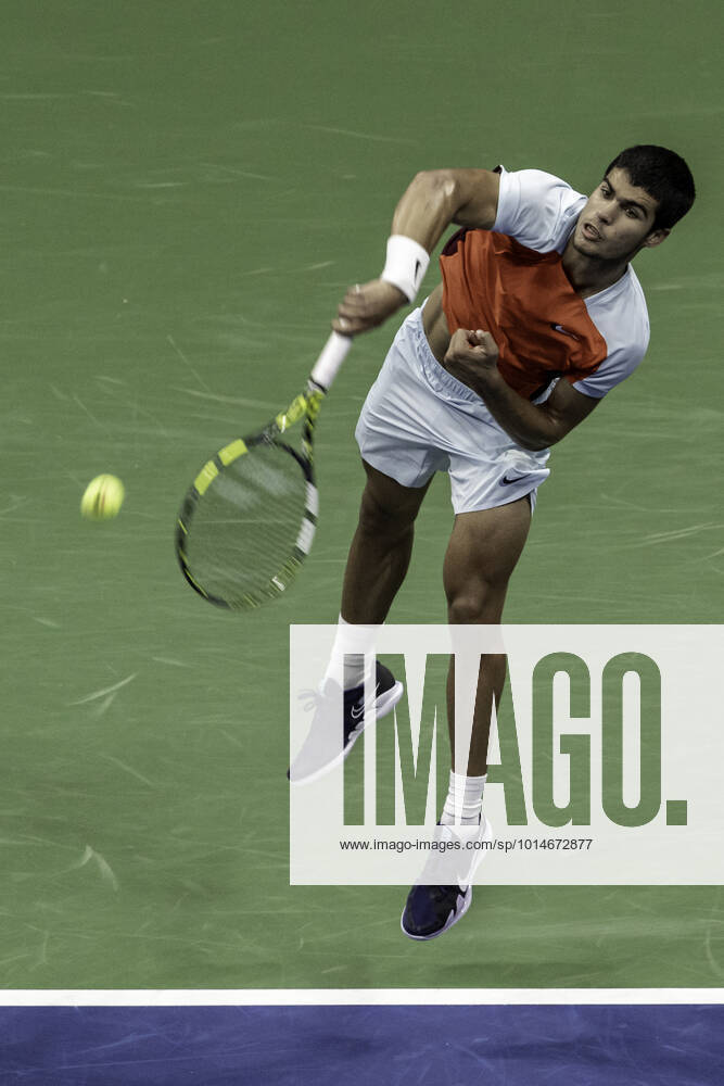 TENNIS 2022 US Open Men s Final Carlos Alcaraz (ESP) winner, competing in the men s final at the 2022 US Open. New Yrok Arthur Ashe Stadium at the Billi NY United States