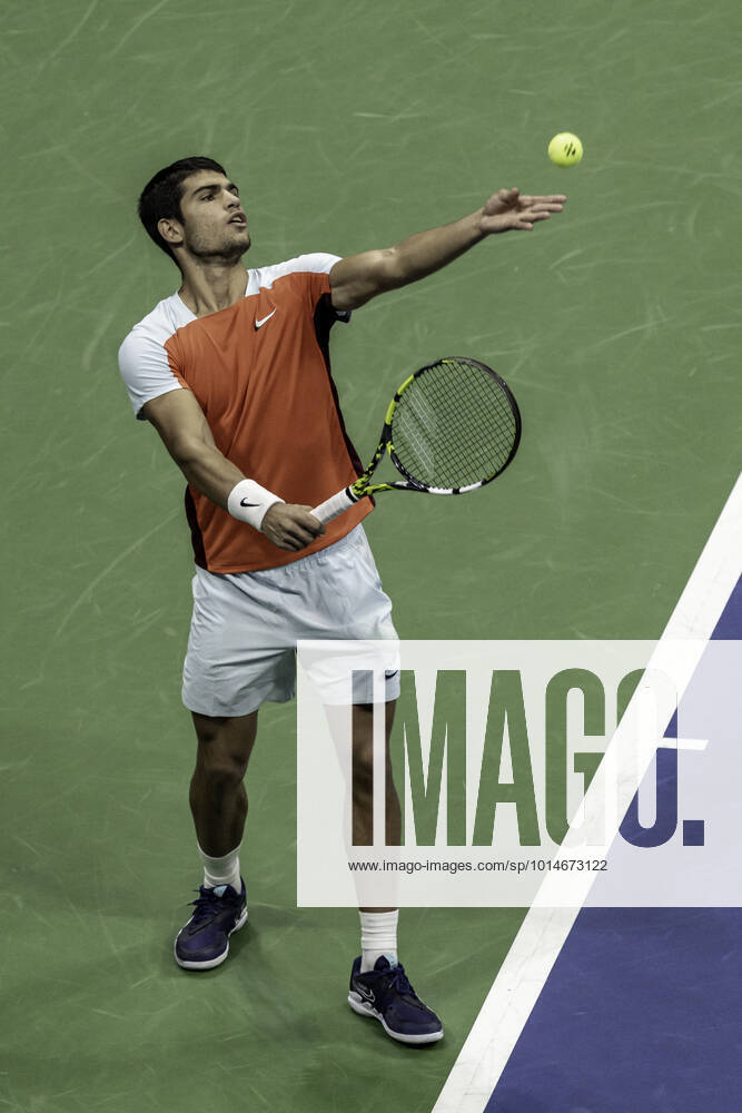TENNIS 2022 US Open Men s Final Carlos Alcaraz (ESP) winner, competing in the men s final at the 2022 US Open. New Yrok Arthur Ashe Stadium at the Billi NY United States