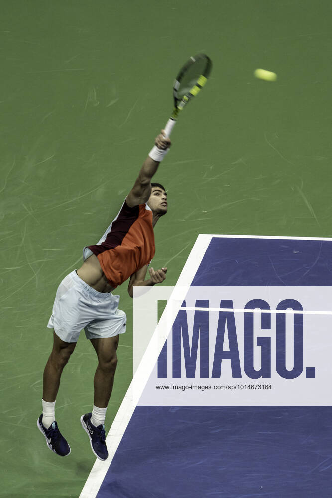 TENNIS 2022 US Open Men s Final Carlos Alcaraz (ESP) winner, competing in the men s final at the 2022 US Open. New Yrok Arthur Ashe Stadium at the Billi NY United States