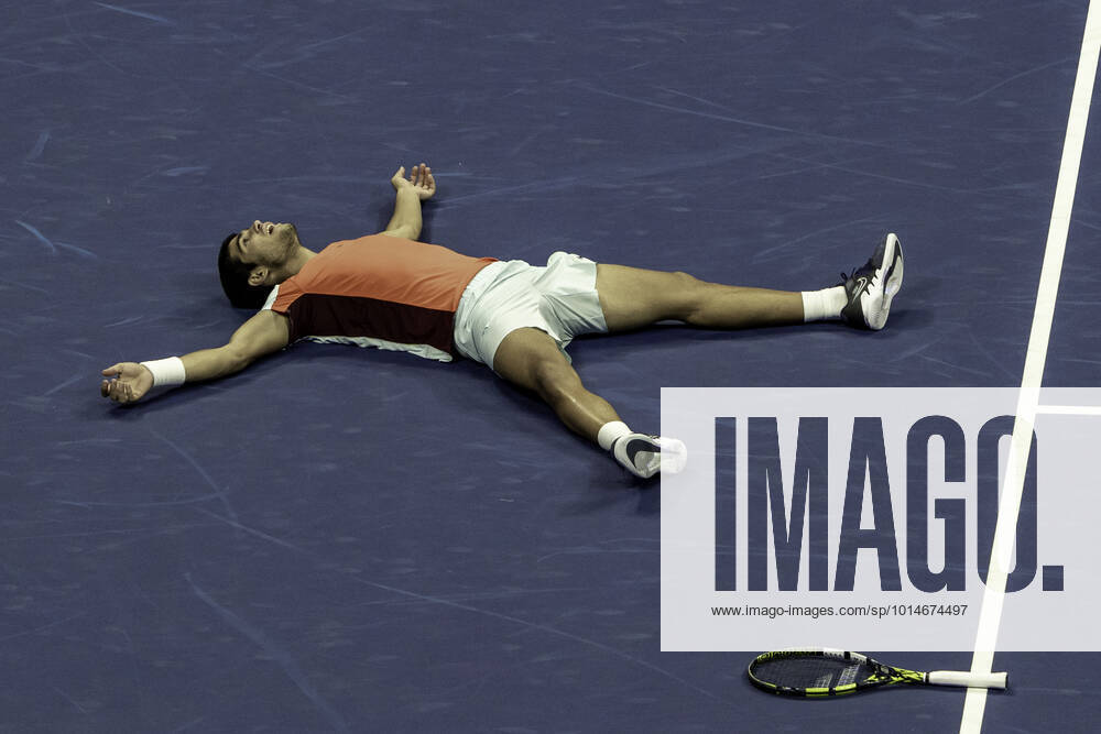 TENNIS 2022 US Open Men s Final Carlos Alcaraz (ESP) winner, competing in the men s final at the 2022 US Open. New Yrok Arthur Ashe Stadium at the Billi NY United States