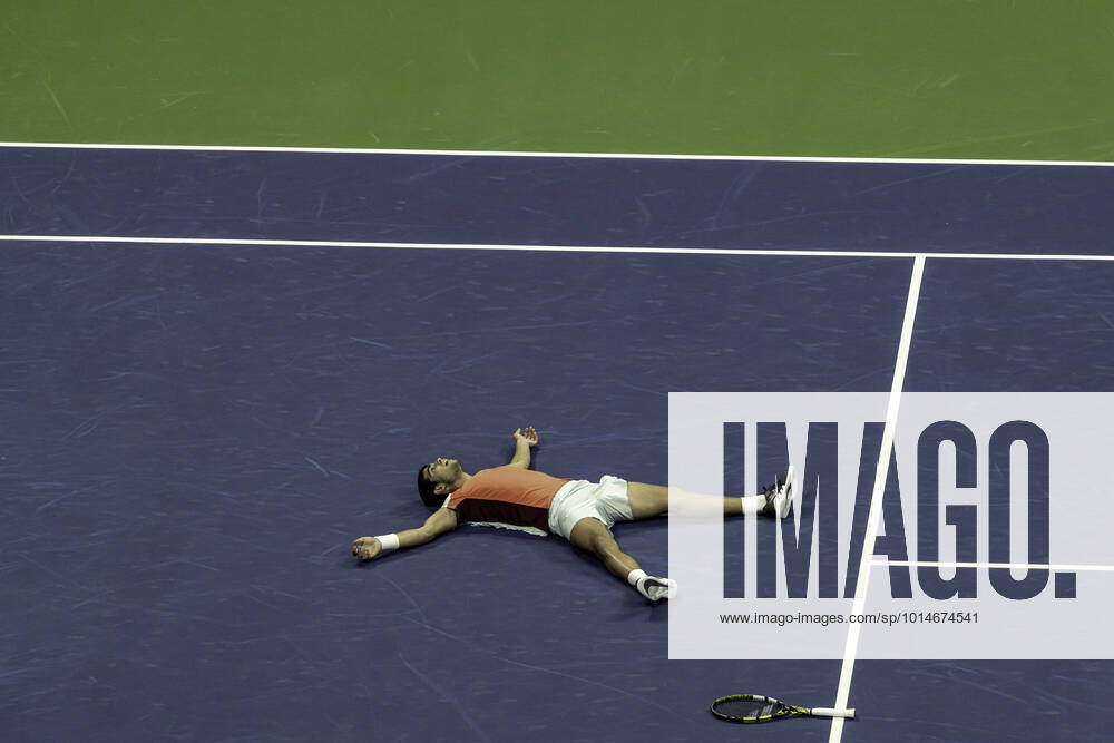 TENNIS 2022 US Open Men s Final Carlos Alcaraz (ESP) winner, competing in the men s final at the 2022 US Open. New Yrok Arthur Ashe Stadium at the Billi NY United States