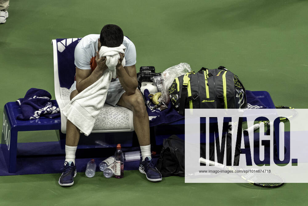 TENNIS 2022 US Open Men s Final Carlos Alcaraz (ESP) winner, competing in the men s final at the 2022 US Open. New Yrok Arthur Ashe Stadium at the Billi NY United States