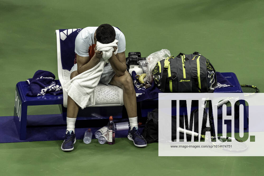 TENNIS 2022 US Open Men s Final Carlos Alcaraz (ESP) winner, competing in the men s final at the 2022 US Open. New Yrok Arthur Ashe Stadium at the Billi NY United States