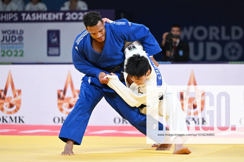 Goki Tajima (JPN), OCTOBER 13, 2022 - Judo : World Judo Championships Tashkent 2022 Team 2nd round match at Humo Arena in Tashkent, Uzbekistan. Noxthirdxpartyxsales (201100120)