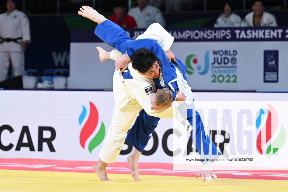 Goki Tajima (JPN), OCTOBER 13, 2022 - Judo : World Judo Championships Tashkent 2022 Team quarterfinal match at Humo Arena in Tashkent, Uzbekistan. Noxthirdxpartyxsales (201100506)