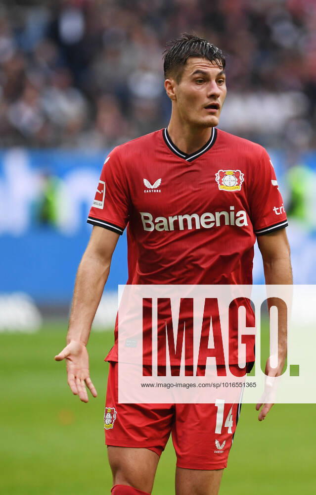 Patrik Schick fotografiert beim Fußball Bundesliga Spiel Eintracht Frankfurt gegen Bayer Leverkusen am 15.10.22. in Frankfurt.