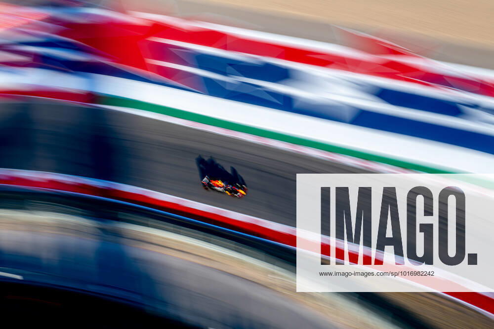 AUSTIN, TEXAS, UNITED STATES: Sergio Perez, racing for the Red Bull Racing team during the 2022 Formula 1 United States Grand Prix at the Circuit of the Americas in Austin, Texas, United States.