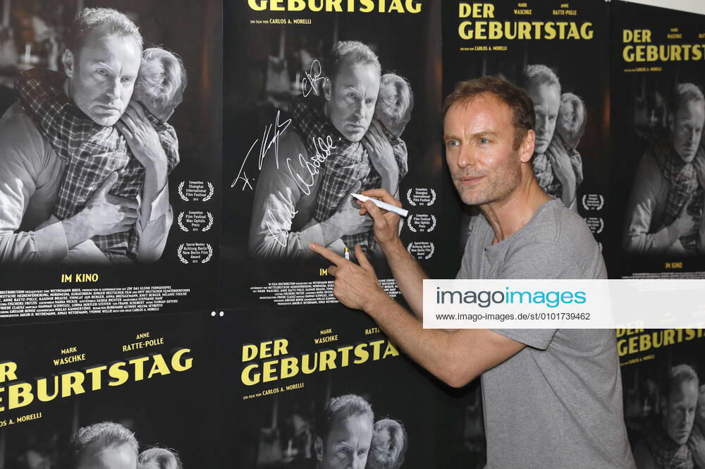 Bilder des Jahres 2020, Entertainment 06 Juni Entertainment Themen der Woche KW25 Mark Waschke bei der Premiere des Kinofilms Der Geburtstag im Luchs Kino am Zoo. Halle Saale