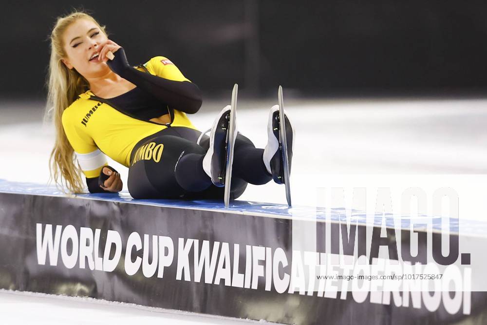KW43 HEERENVEEN, Thialf Ice Stadium, 28-10-2022 , season 2022 2023 , World Cup Qualification Tournament. during the Worldcup Qualification 28-10-22, 1500m ladies Jutta Leerdam Worldcup Qualification 28-10-22 x19039447x