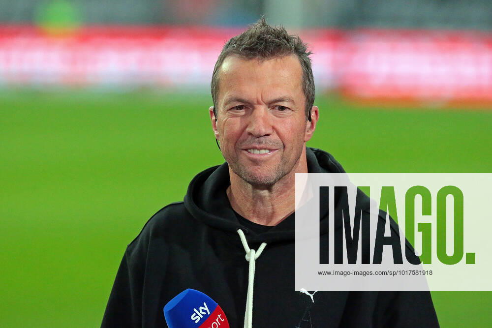 Fussball Bundesliga, Eintracht Frankfurt - Borussia Dortmund Sky-Experte Lothar Matthäus. Portrait Frankfurt