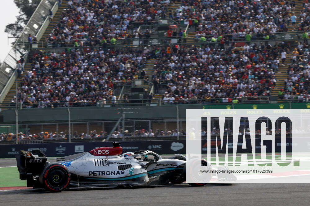 63 George Russell (GBR, Mercedes-AMG Petronas F1 Team), F1 Grand Prix of Mexico at Autodromo Hermanos Rodriguez on October 29, 2022 in Mexico City, Mexico. (Photo by HOCH ZWEI) Mexico City Mexico