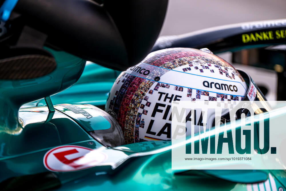 ABU DHABI, UNITED ARAB EMIRATES: Sebastian Vettel, racing for the Aston Martin F1 team during the 2022 Formula 1 Abu Dhabi Grand Prix at the Yas Marina Circuit in Abu Dhabi, United Arab Emirates.