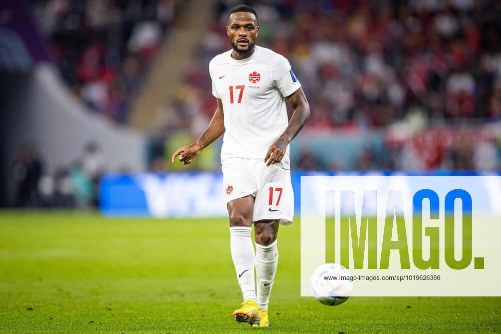 DOHA, KATAR, AHMAD BIN ALI STADIUM, PILKA NOZNA MISTRZOSTWA SWIATA W PILCE NOZNEJ KATAR 2022 ( FIFA World Cup, WM, Weltmeisterschaft, Fussball QATAR 2022 ) MECZ BELGIA - KANADA GAME BELGIUM - CANADA NZ CYLE LARIN FOTO LUKASZ SKWIOT CYFRASPORT NEWSPIX.PL --- Newspix.pl 20221123CSLS184
