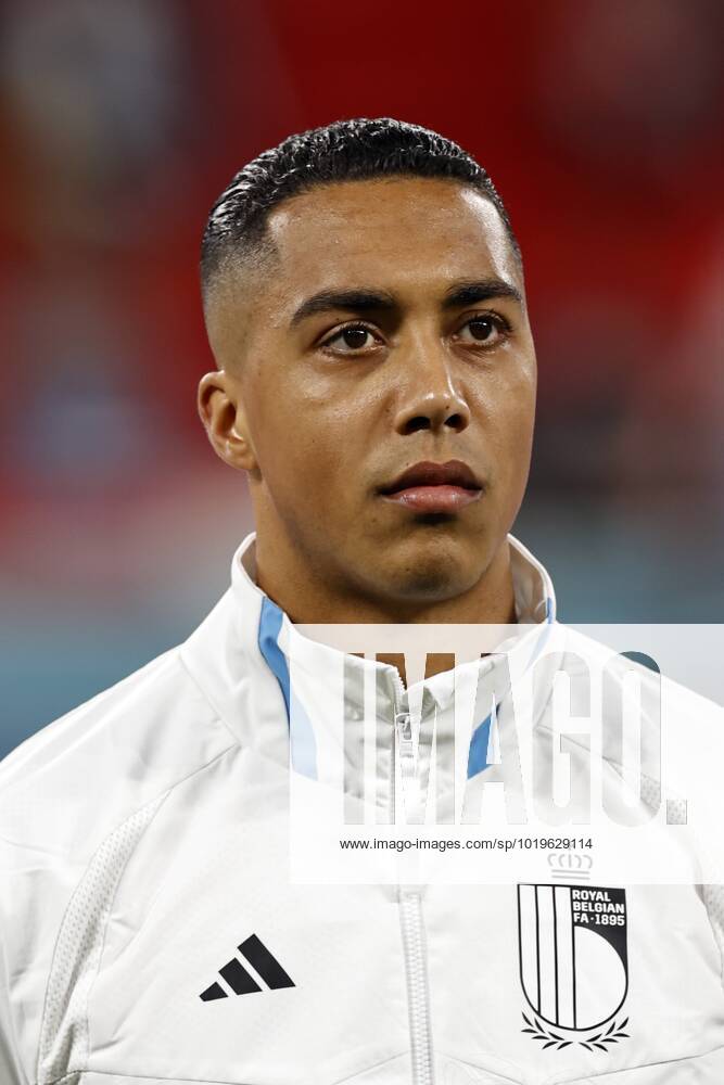 AL-RAYYAN - Youri Tielemans of Belgium during the FIFA World Cup, WM, Weltmeisterschaft, Fussball Qatar 2022 group F match between Belgium and Canada at Ahmad Bin Ali Stadium on November 23, 2022 in Al-Rayyan, Qatar. AP Dutch Height MAURICE OF STONE FIFA World Cup Qatar 2022 2022 ANPxSportx xMauricexvanxSteenxWKxIVx