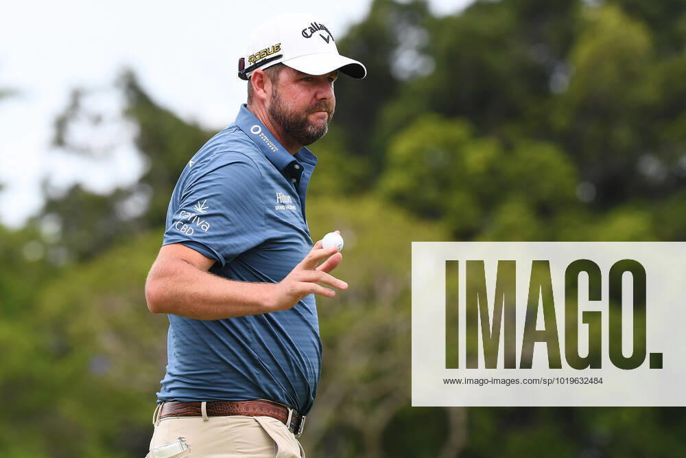 GOLF AUSTRALIAN PGA, Golf Herren Marc Leishman plays a shot during Round 1 of the 2022 Fortinet Australian PGA Championship at the Royal Queensland Golf Club in Brisbane, Thursday, November 24, 2022. ( NO ARCHIVING, , NO USE IN BOOKS WITHOUT CONSENT BRISBANE QUEENSLAND AUSTRALIA