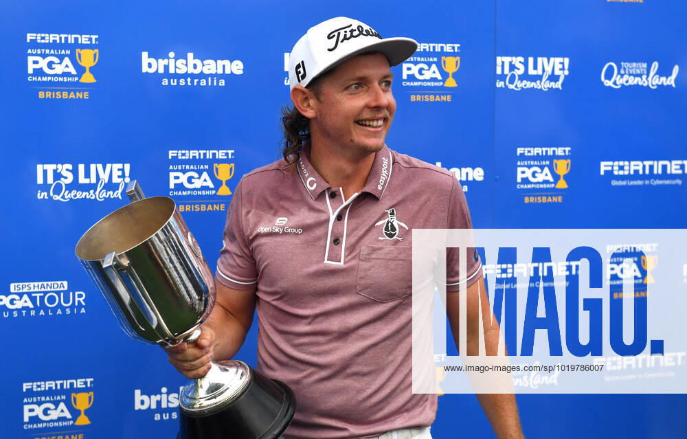 GOLF AUSTRALIAN PGA, Golf Herren Cameron Smith reacts after winning the 2022 Fortinet Australian PGA Championship at the Royal Queensland Golf Club in Brisbane, Sunday, November 27, 2022. ( NO ARCHIVING, , NO USE IN BOOKS WITHOUT CONSENT BRISBANE QUEENSLAND AUSTRALIA