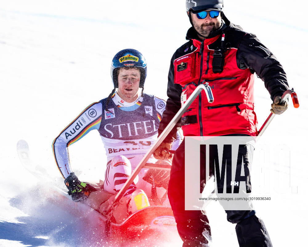 KW48 ALPINE SKIING - FIS WC Beaver Creek BEAVER CREEK,COLORADO,USA,30.NOV.22 - ALPINE SKIING - FIS World Cup, downhill training, men. Image shows Simon Jocher (GER). GEPAxpictures Klansek