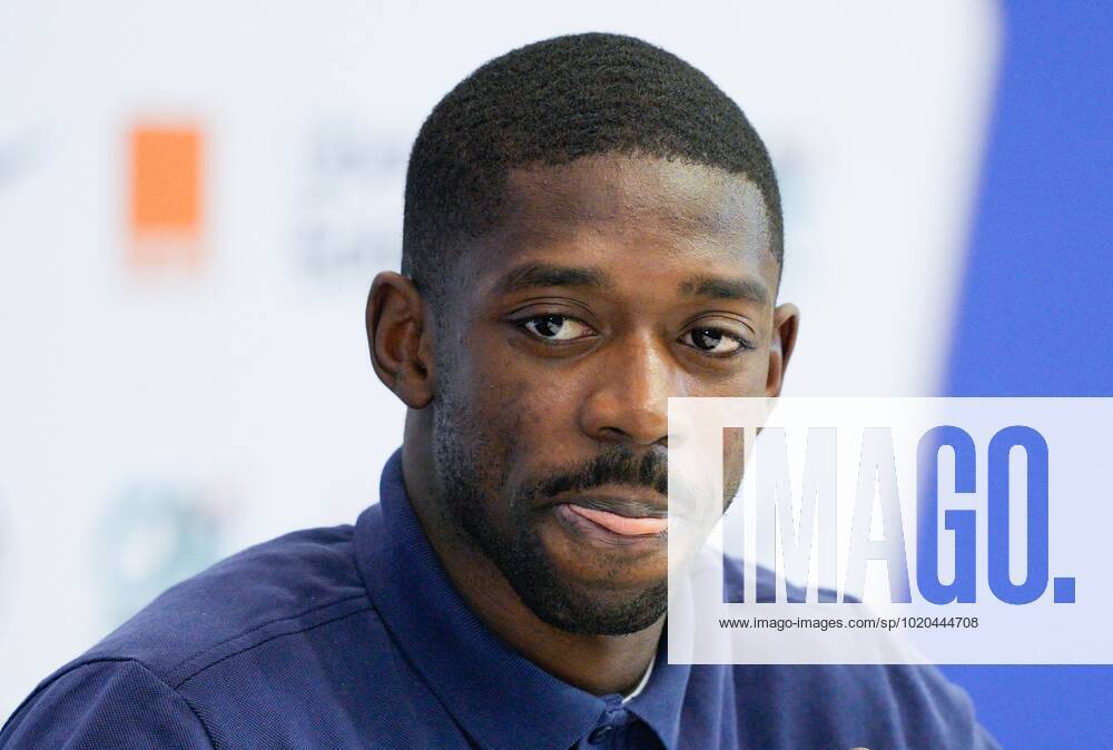Mandatory Credit: Photo by Dave Shopland Shutterstock (13670207q) Ousmane Dembele of France press conference, PK, Pressekonferenz France Training & Press Conference, FIFA World Cup, WM, Weltmeisterschaft, Fussball 2022, Football, Al Sadd SC Stadium, Al Rayyan, Qatar - 16 Dec 2022 Editorial Use Only France Training & Press Conference, FIFA World Cup 2022, Football, Al Sadd SC Stadium, Al Rayyan, Qatar - 16 Dec 2022 Editorial Use Only